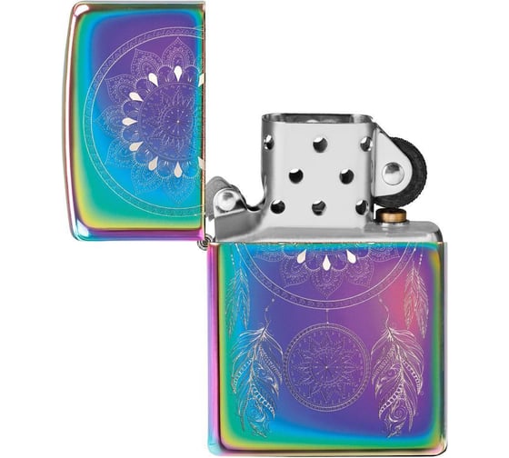 Зажигалка ZIPPO Dream Catcher, с покрытием Multi Color, 36x12x56 мм, 49023