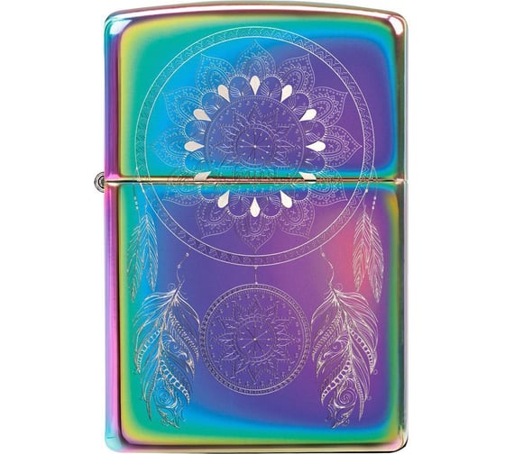 Зажигалка ZIPPO Dream Catcher, с покрытием Multi Color, 36x12x56 мм, 49023