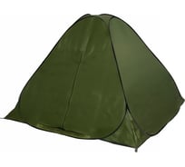 Палатка туристическая самораскладывающаяся однослойная Турист мастер Селенга-3, 200х200х130 см, зеленая 805-160