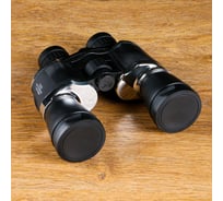 Бинокль Мастер К 7х50, черный, серебристые вставки, пластик 4387646