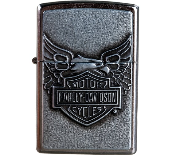Зажигалка Zippo Harley-Davidson, с покрытием Street Chrome, 38x13x57 мм, 20230
