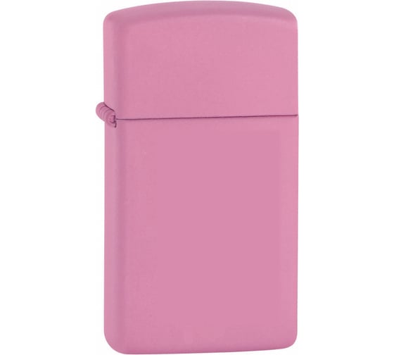 Зажигалка Zippo Slim, с покрытием Pink Matte, 30x10x55 мм, 1638