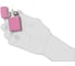 Зажигалка Zippo Slim, с покрытием Pink Matte, 30x10x55 мм, 1638 4