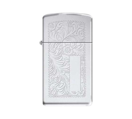 Зажигалка Zippo Slim Venetian High Polish Chrome 1652