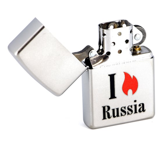 Зажигалка Zippo 205 Flame Russia