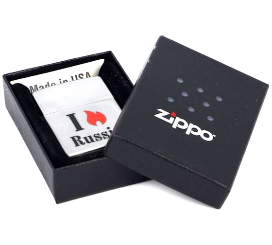 Зажигалка Zippo 205 Flame Russia