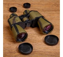 Бинокль Мастер К 10х50, линзы зелёные, хаки, 4295108