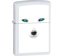 Зажигалка Zippo Песец, с покрытием White Matte, 36x12x56 мм, 28272