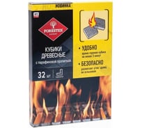 Кубики древесные растопочные Forester 32 шт BC-935