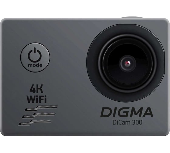 Экшн-камера DIGMA DiCam 300 серый 1143221 1