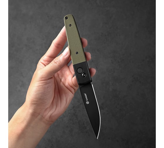 Нож Ganzo зеленый G721B-GR