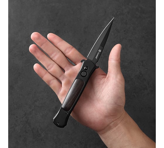 Нож Ganzo черный G707B