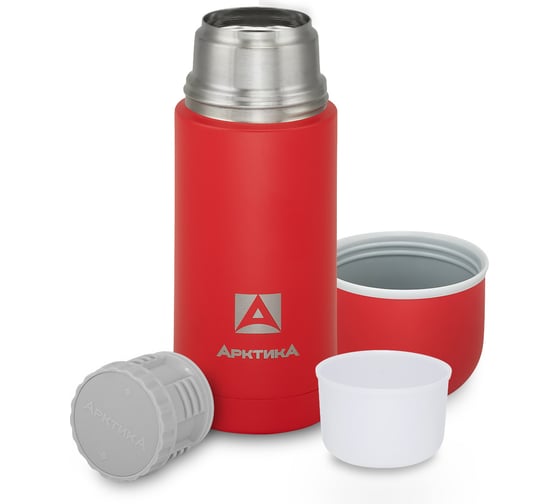 Термос Арктика 0.5 л, красный, текстурный 105-500-RDT