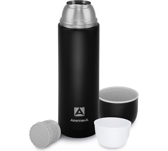 Термос Арктика 1.2 л, черный текстурный 105-1200-BKT