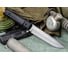 Туристический нож Kizlyar Supreme Delta сталь D2, TacWash, рукоять из черного кратона 4650065057516 1