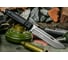 Туристический нож Kizlyar Supreme Feldjaeger сталь AUS-8, TacWash Serrated, рукоять черный Кратон 4650065059695 1