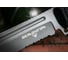 Туристический нож Kizlyar Supreme Feldjaeger сталь AUS-8, TacWash Serrated, рукоять черный Кратон 4650065059695 4