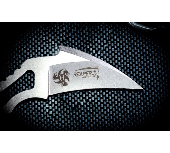 Туристический нож Kizlyar Supreme Reaper сталь N690, StoneWash 4610094295884