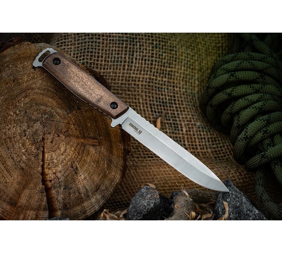 Универсальный рабочий нож Redsteel General X2 сталь AUS-8 4610094290506