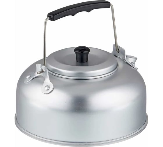 Походный чайник с крышкой Ecos CK-071, 1л, алюминий 991006