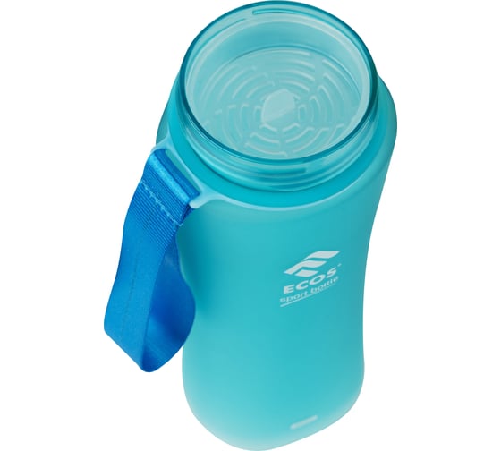 Бутылка для воды Ecos SK5015 650 мл, бирюзовая 006068