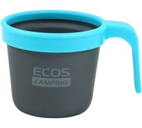 Походная кружка с пластиковой ручкой Ecos CT079 280 мл 993102