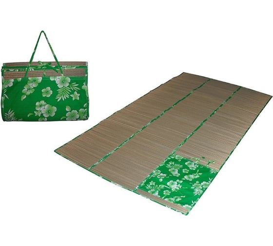 Пляжный коврик Ecos BM-08S зеленый, 90х180см 998405 1