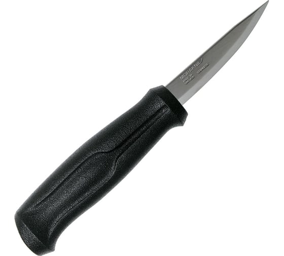 Нож Morakniv Wood Carving Basic нержавеющая сталь, черный 12658