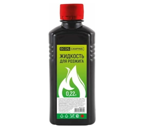 Жидкость для розжига Ecos 0.22л 006031