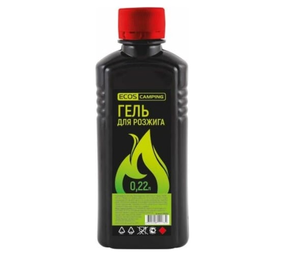 Гель для розжига Ecos 0.22л 006034 1