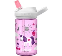 Детская бутылочка CamelBak eddy+ Unicorn Party 0.4 литра, розовая 2282501040
