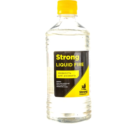 Жидкость для розжига НЕФТЕХИМИК STRONG LIQUID FIRE, 0.5 л, STRLF500