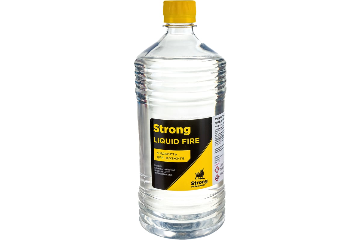 Жидкость для розжига НЕФТЕХИМИК STRONG LIQUID FIRE, 1л, STRLF1000