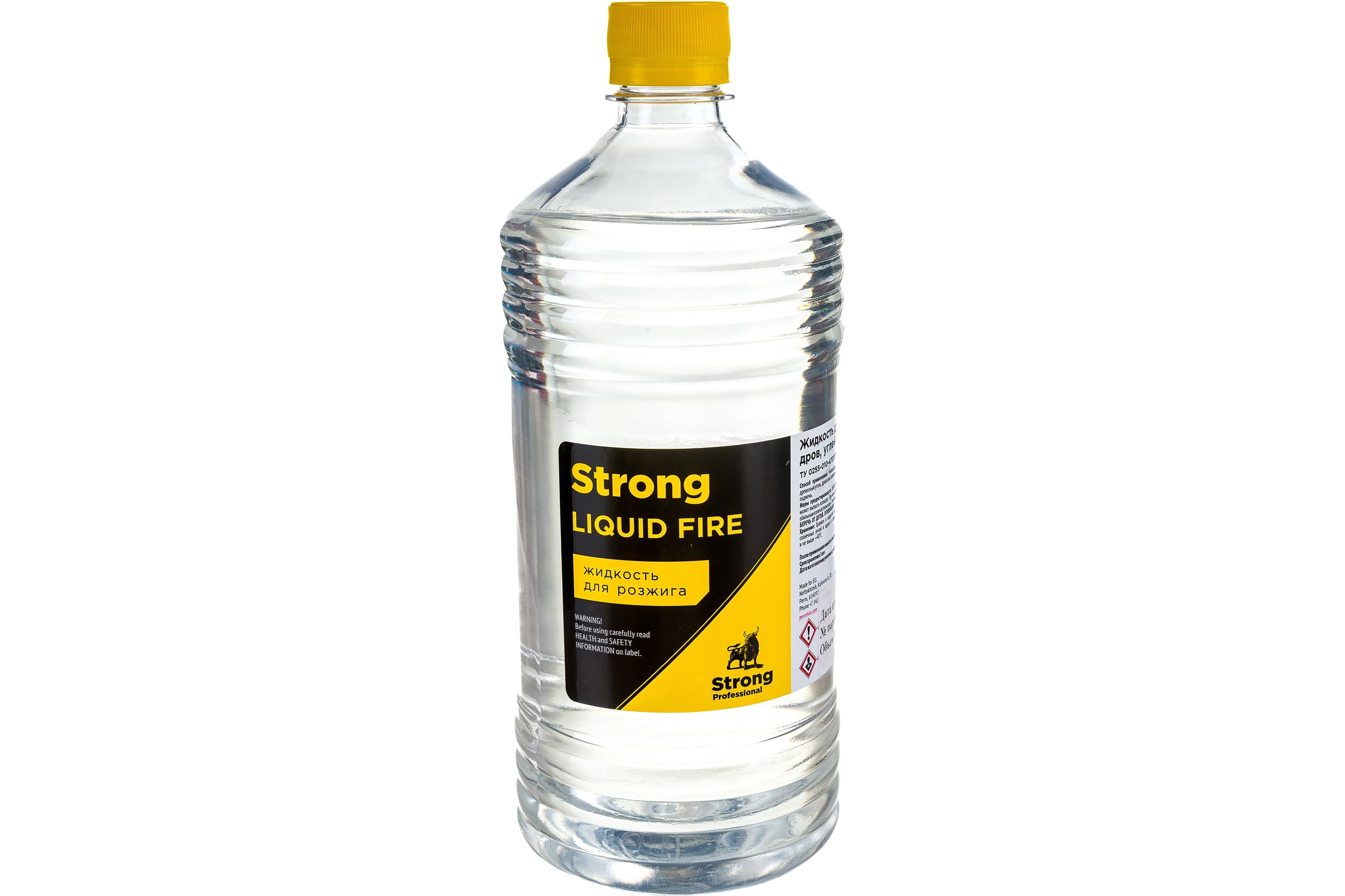 ЖидкостьдлярозжигаНЕФТЕХИМИКSTRONGLIQUIDFIRE,1л,STRLF1000