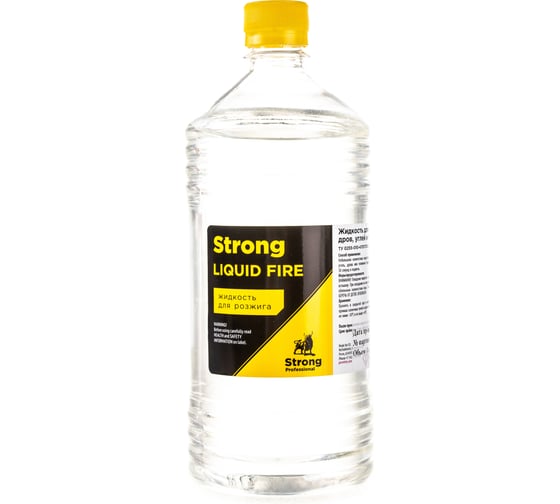 Жидкость для розжига НЕФТЕХИМИК STRONG LIQUID FIRE, 1л, STRLF1000