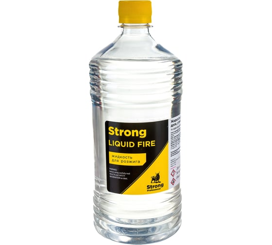 Жидкость для розжига НЕФТЕХИМИК STRONG LIQUID FIRE, 1л, STRLF1000 16493343