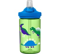 Детская бутылочка CamelBak eddy+ Hip Dinos 0.4 л, зеленая 2282301040