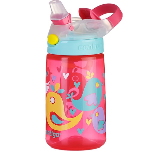 Детская бутылочка Contigo Gizmo Flip 0.42 л, розовая contigo0468