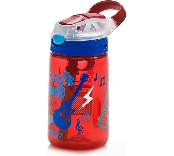 Детская бутылочка Contigo Gizmo Flip 0.42 л, красная contigo0469 1