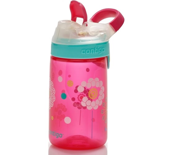 Детская бутылочка Contigo Gizmo Sip 0.42 л, розовая contigo0472