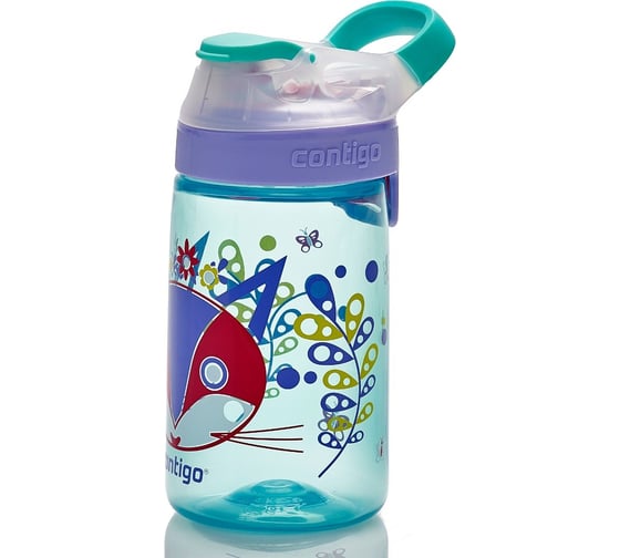Детская бутылочка Contigo Gizmo Sip 0.42 л, голубая contigo0471
