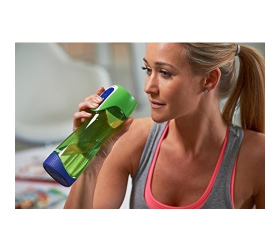 Спортивная бутылка Contigo Swish 0.5 л, салатовая contigo0236