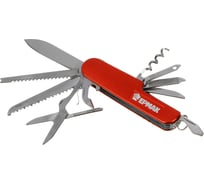 Многофункциональный перочинный нож ЕРМАК 15см, нержавеющая сталь 118-136