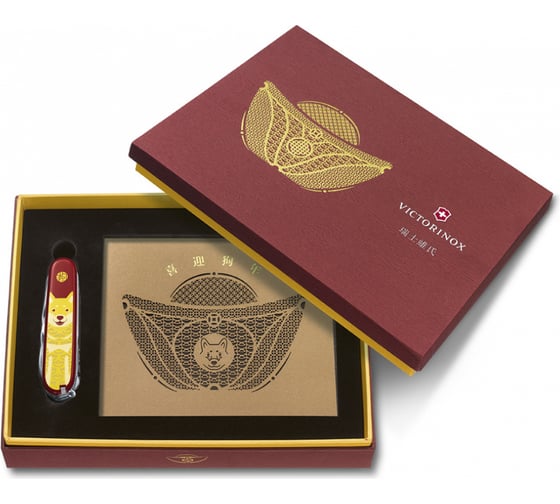 Нож Victorinox Huntsman LE 2017 Year of the Dog, 91 мм, 16 функций 1.3714.E7