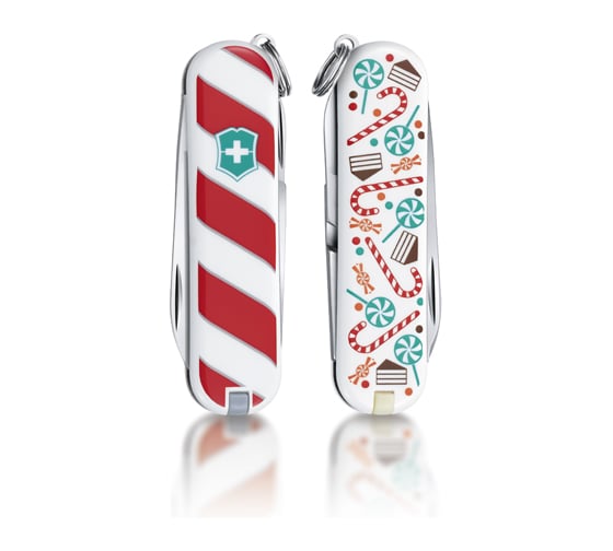 Нож-брелок Victorinox Classic LE 2014 Lollipop, 58 мм, 7 функций 0.6223.L1405