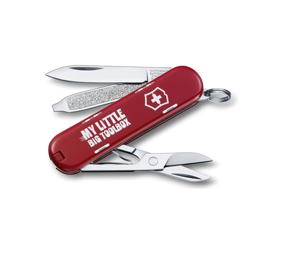 Нож-брелок Victorinox Classic LE 2014 My little big toolbox, 58 мм, 7 функций 0.6223.L1404