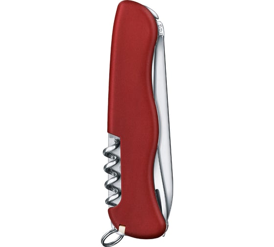 Нож Victorinox Cheese Master, 111 мм, 8 функций, с фиксатором лезвия, красный 0.8313.W