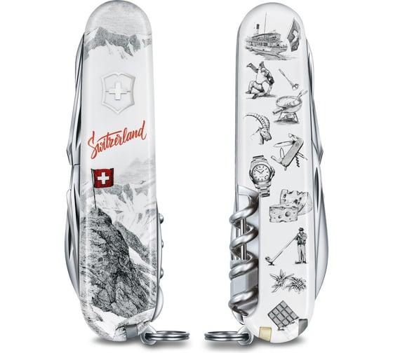 Нож Victorinox Explorer, 91 мм, 19 функций, белый 1.6705.7L20