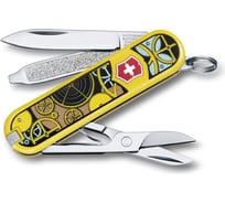 Нож-брелок Victorinox Classic LE 2014 Swiss Clockwork, 58 мм, 7 функций 0.6223.L1402