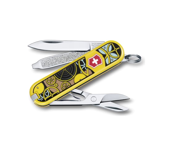 Нож-брелок Victorinox Classic LE 2014 Swiss Clockwork, 58 мм, 7 функций 0.6223.L1402 1